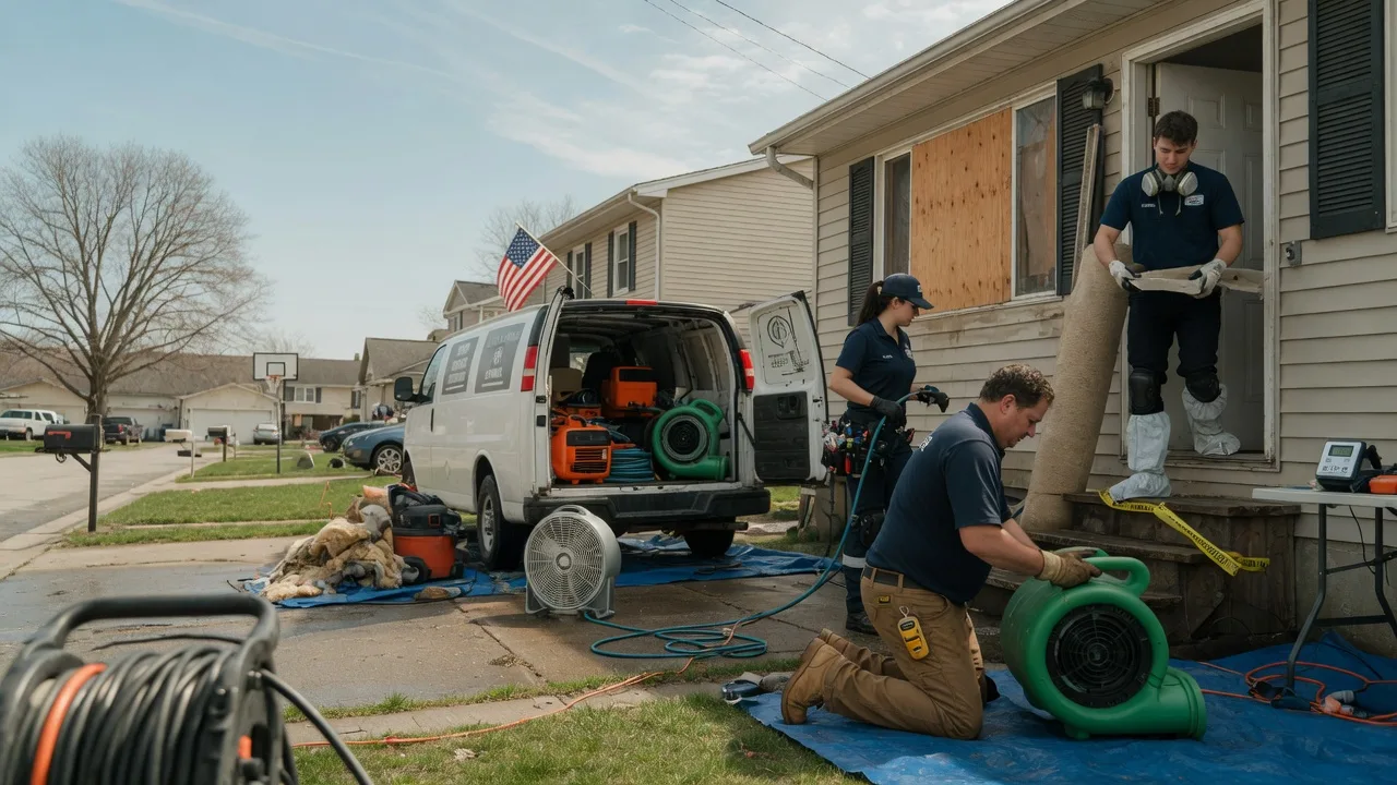 Water Damage Restoration in Carville, LA near me